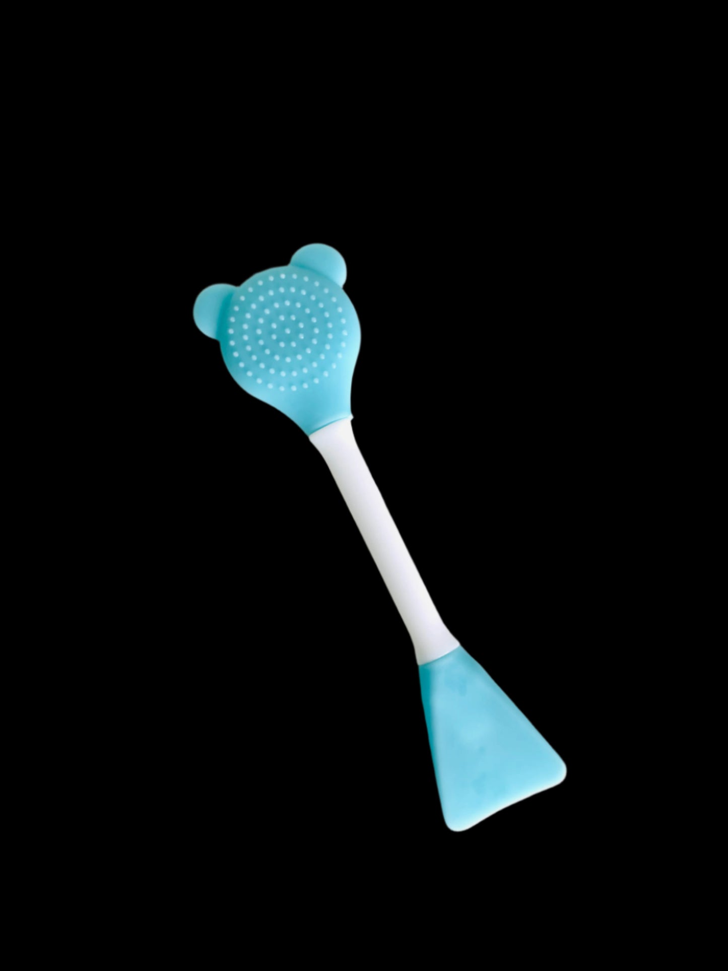 silicone bear mask applicator & brush 🐻🩷