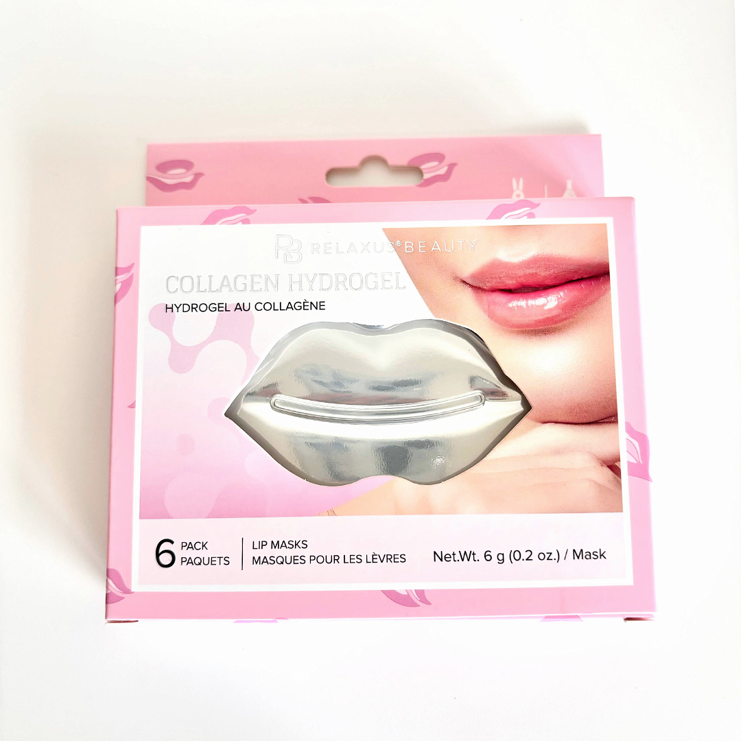 collagen hydrogel lip mask (6 masks) ππ