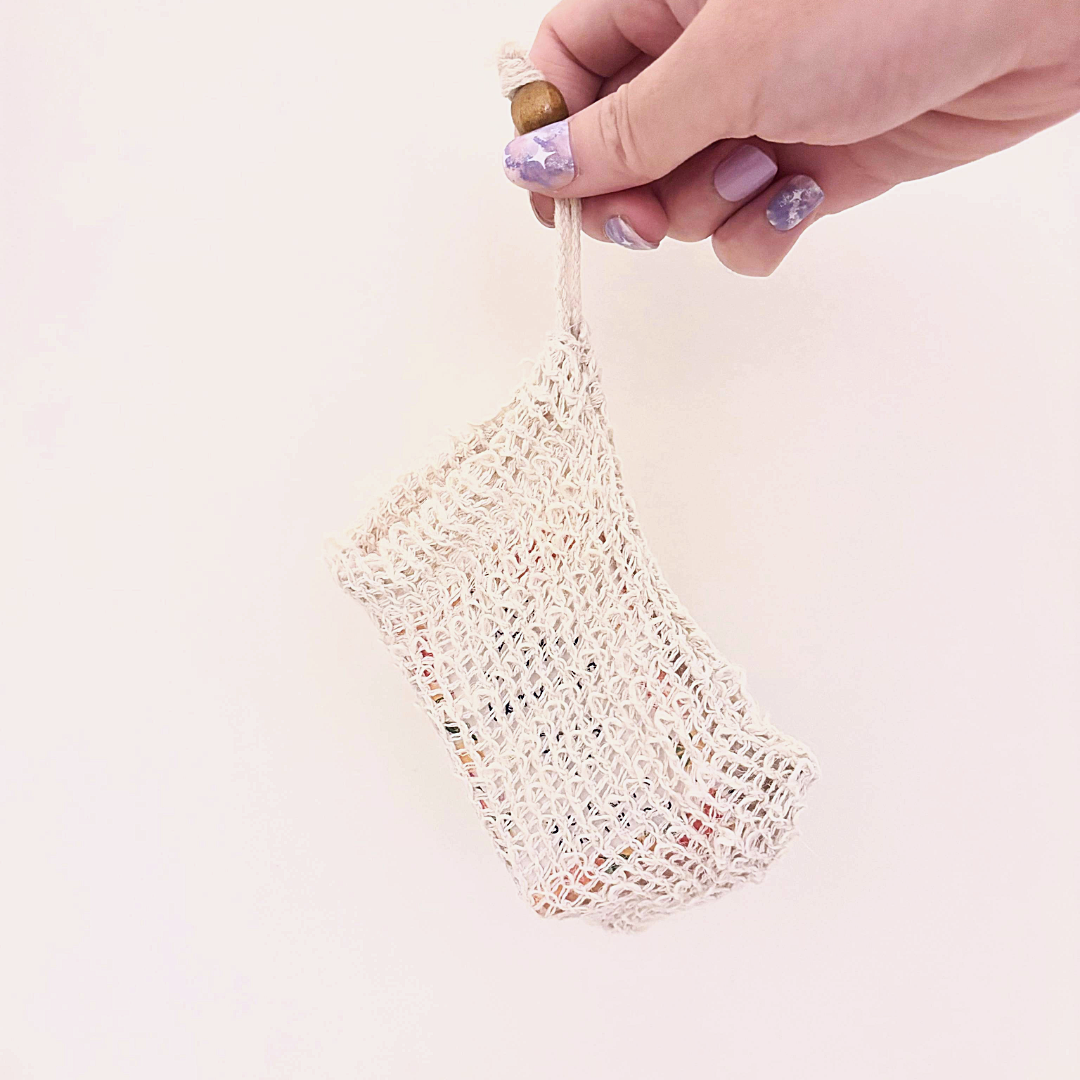 sisal soap bag 🧼🌿