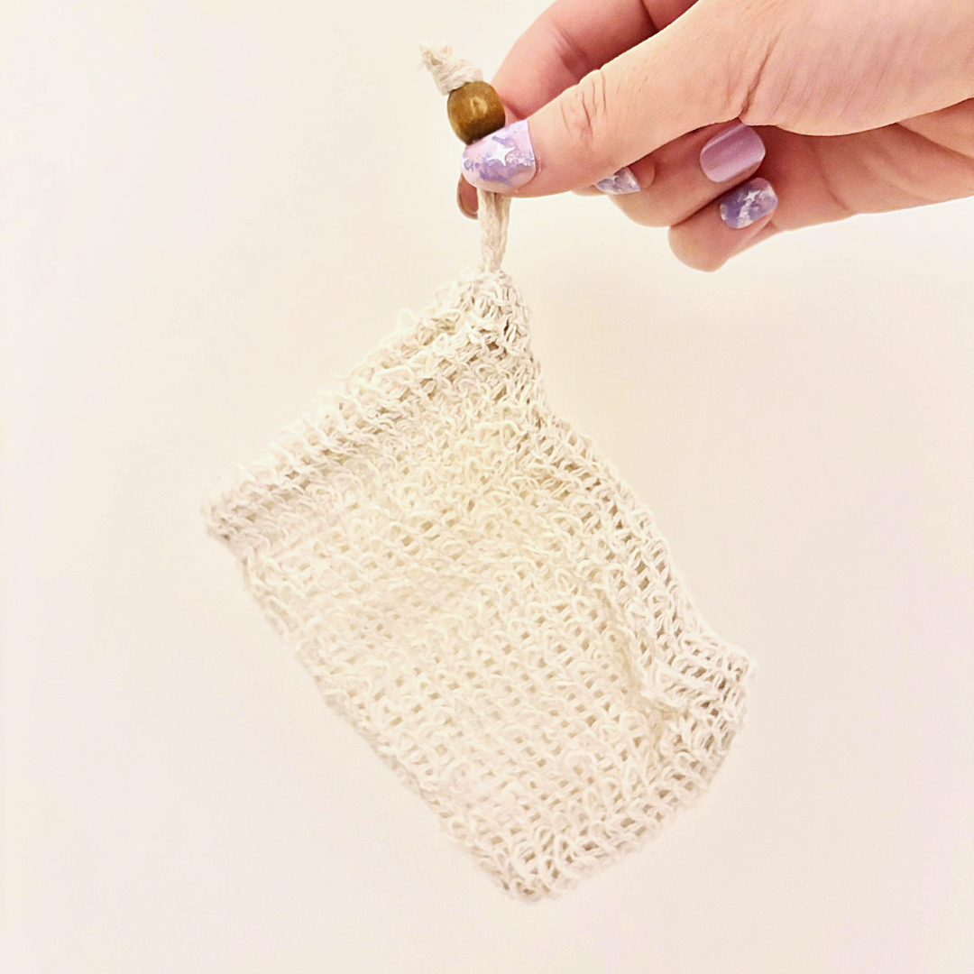 sisal soap bag 🧼🌿