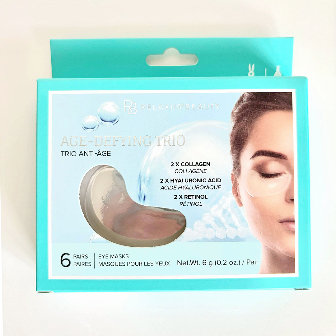 age-defying trio eye mask (6 mask pairs) 🤍😍